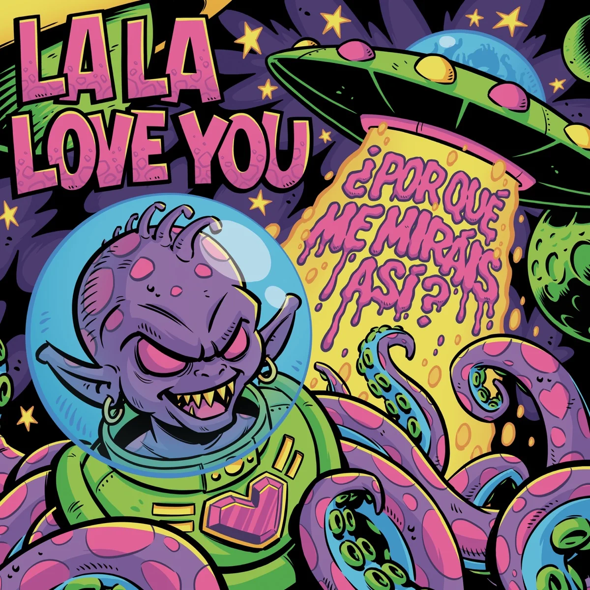 Portada de ¿Por qué me miráis así?, de La La Love You